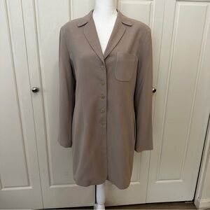 SC BASICS WOMEN'S BLAZER SZ 6 BEIGE